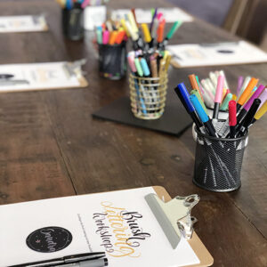 Brushlettering Lernen