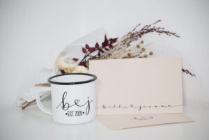 Individuelle Kalligrafie für Geschenke