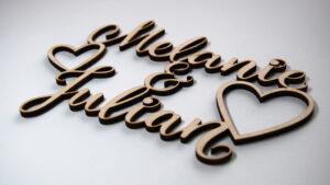 Holzschnitt Kalligrafie