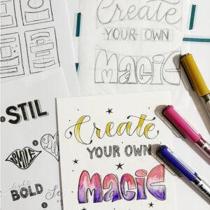 Handlettering lernen