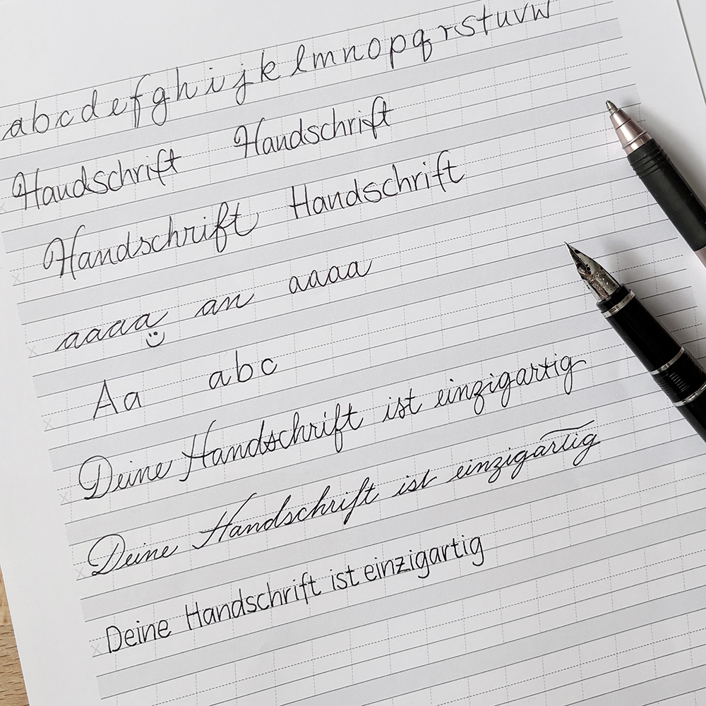Handschrift Workshop, Handschrift verbessern