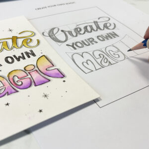 Handlettering lernen